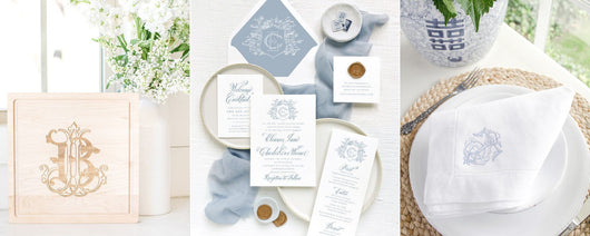 Monograms Empress Stationery