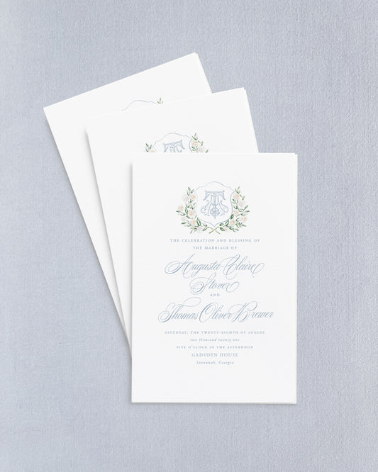 Augusta Folded Wedding Programs