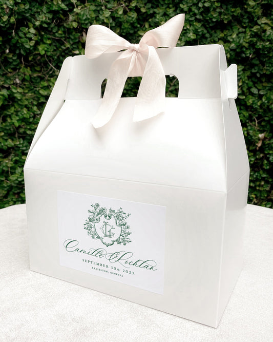Camille Welcome Box Label Empress Stationery