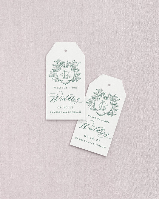 Camille Favor and Gift Tags