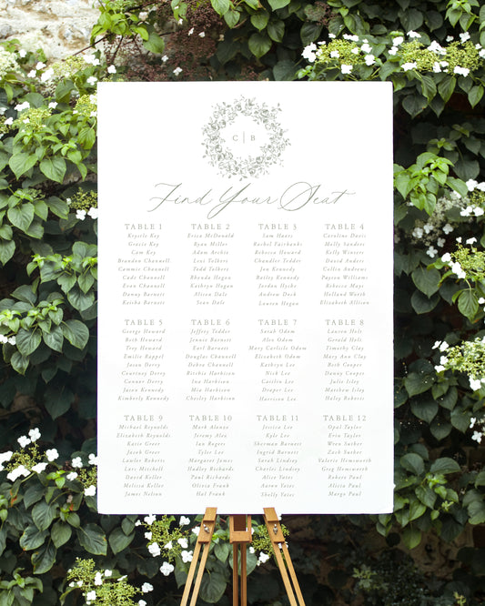 Cecilia Escort Sign Digital File