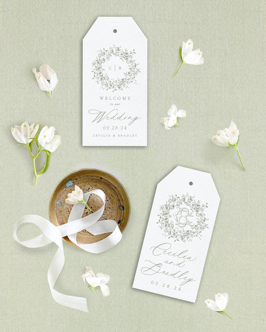 Cecilia Favor and Gift Tags