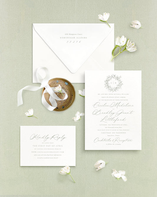 Cecilia Three-Piece Suite Empress Stationery
