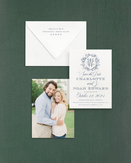 Charlotte Vertical Save the Date No. 1