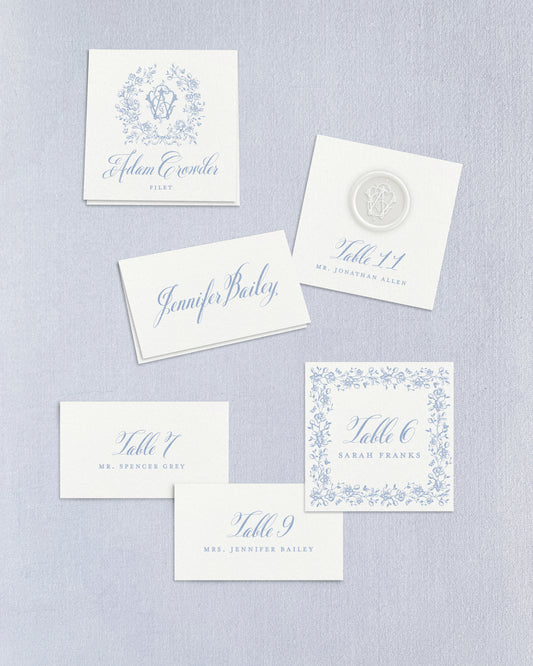 Eleanor Escort and Place Cards