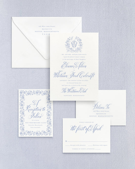 Eleanor Five-Piece Suite Empress Stationery