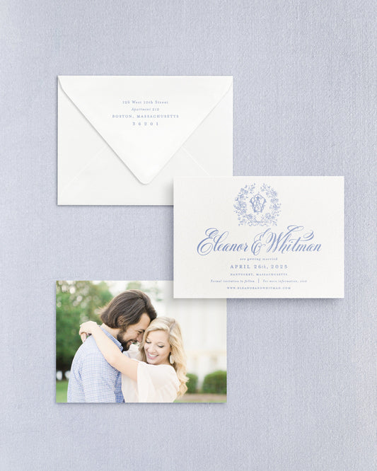 Eleanor Horizontal Save the Date No. 1 Empress Stationery