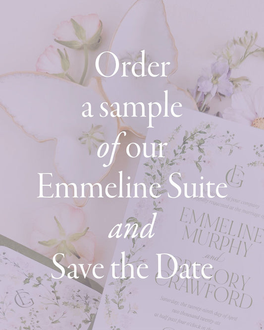 Order an Emmeline Sample Empress Stationery