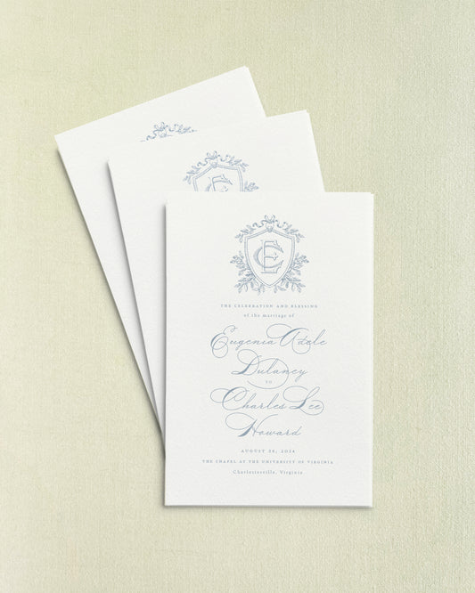 Eugenia Folded Wedding Programs