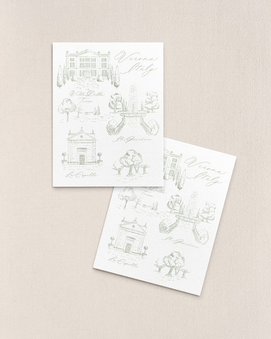 Ingrid Hand Drawn Points of Interest Insert