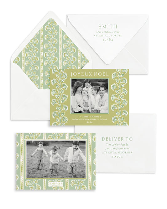 Joyeux Noel Christmas Card
