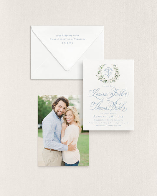 Louisa Vertical Save the Date No. 1