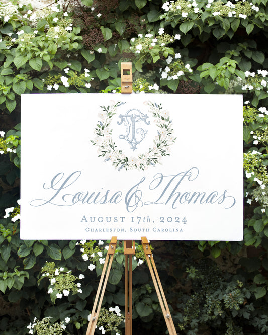 Louisa Welcome Sign Digital File