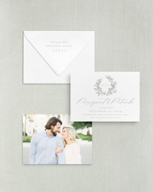 Margaret Horizontal Save the Date No. 1