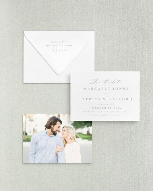 Margaret Horizontal Save the Date No. 2