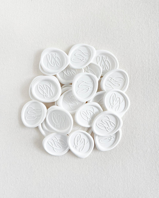 Oval 1 x 1.25" Self-Adhesive Wax Seals Empress Stationery