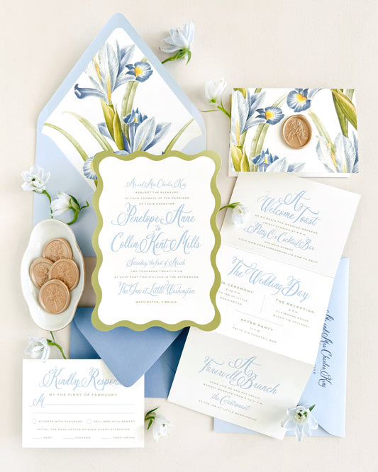 Penelope Couture Invitation Suite Empress Stationery