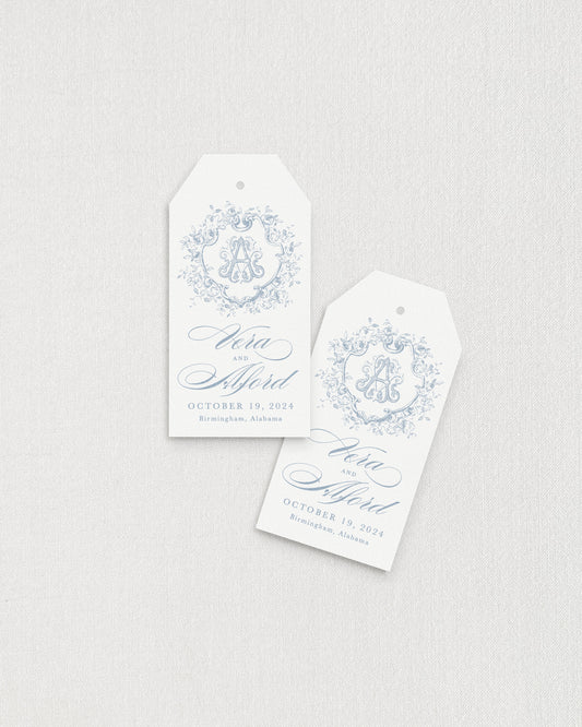 Vera Favor and Gift Tags