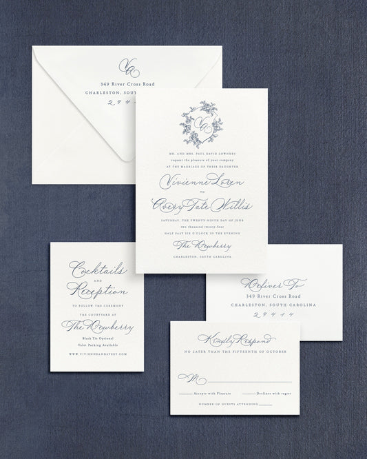 Vivienne Five-Piece Suite Empress Stationery
