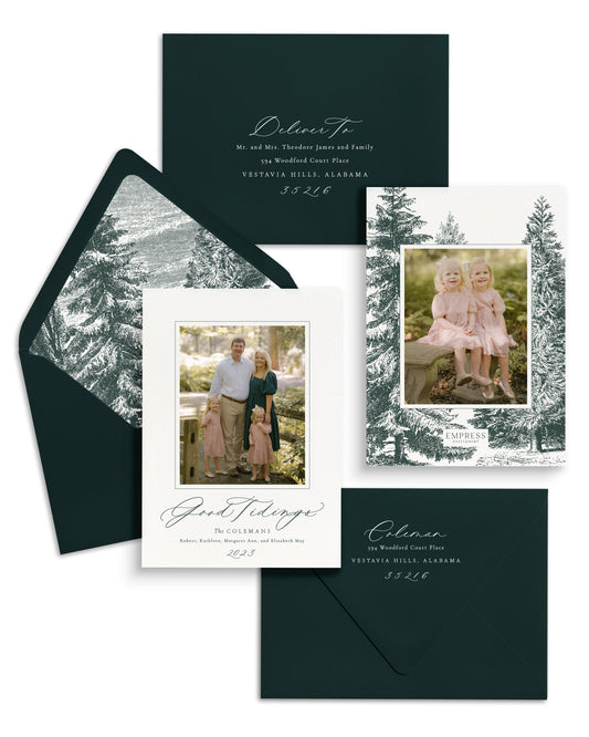 Good Tidings Christmas Card Empress Stationery
