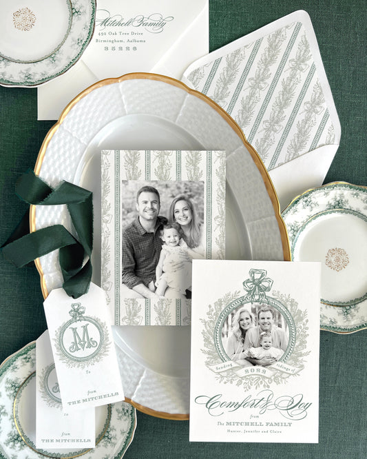 Comfort and Joy Christmas Card Empress Stationery