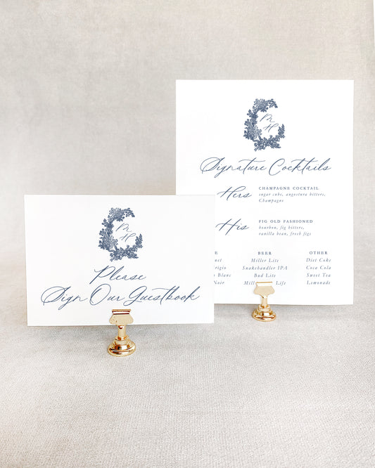 Margaret Wedding Day Signage