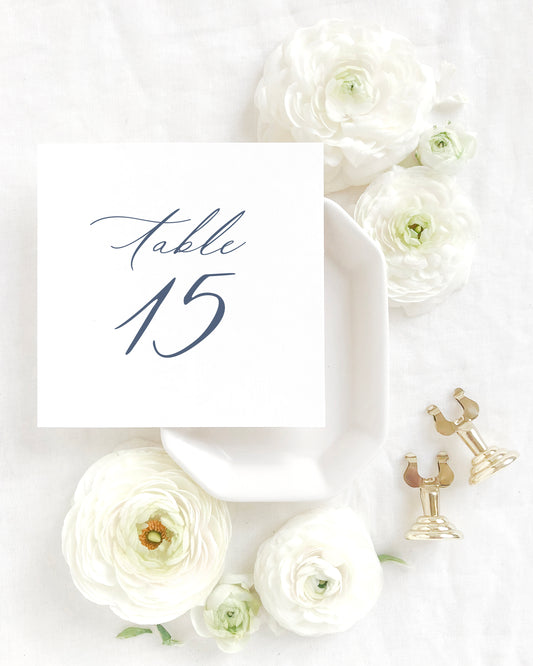 Margaret Table Numbers