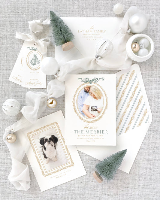 More the Merrier Christmas Card Empress Stationery