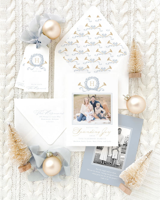Sounding Joy Christmas Card Empress Stationery