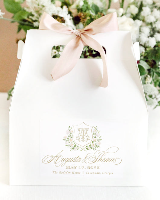 Welcome Box Labels Empress Stationery