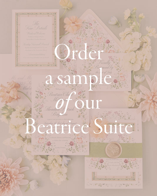 Order a Beatrice Sample