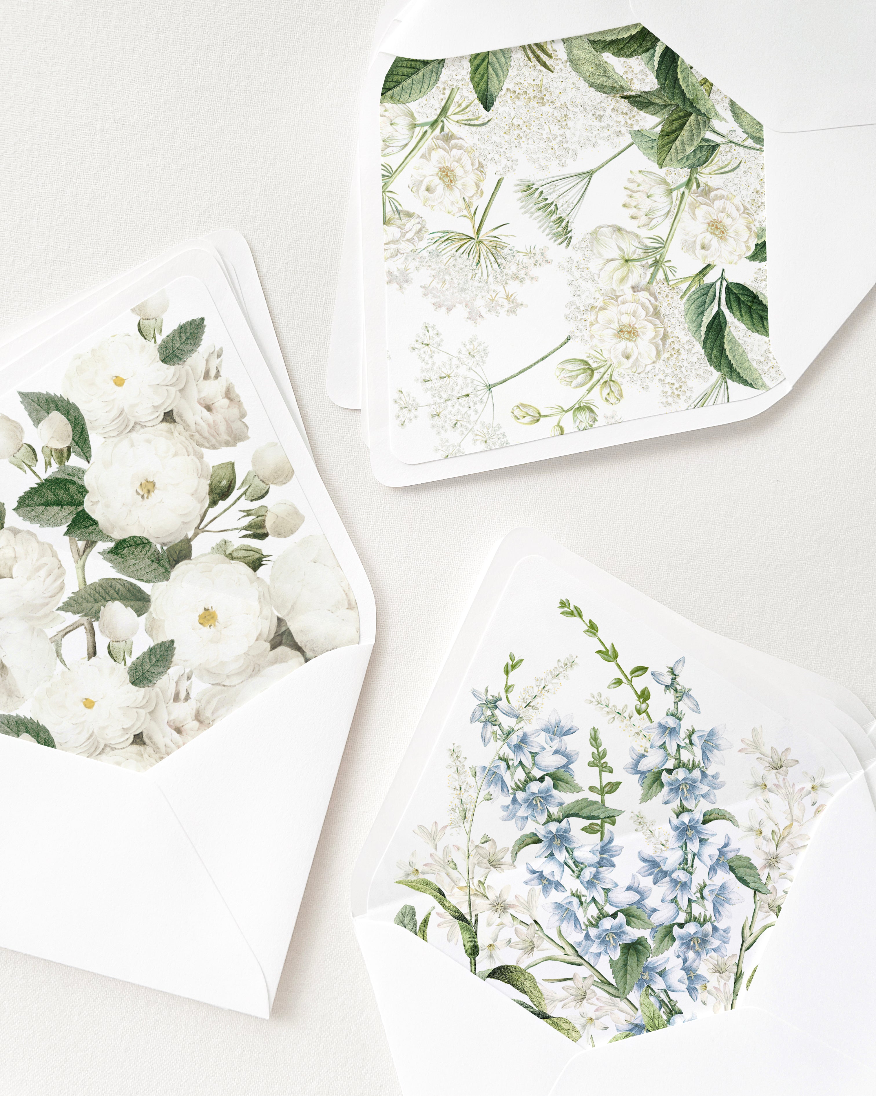 Botanical Envelope Liners – Empress Stationery