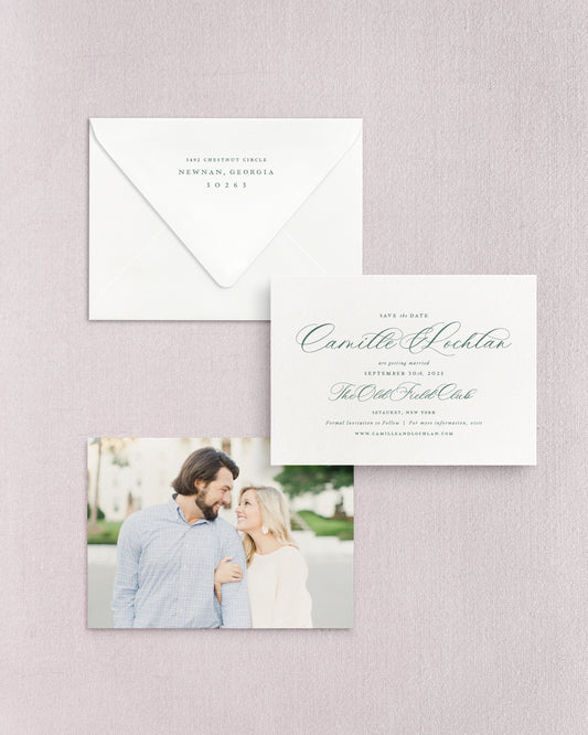 Camille Horizontal Save the Date No. 2