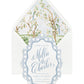 Eleanor Scalloped Chinoiserie Save the Date