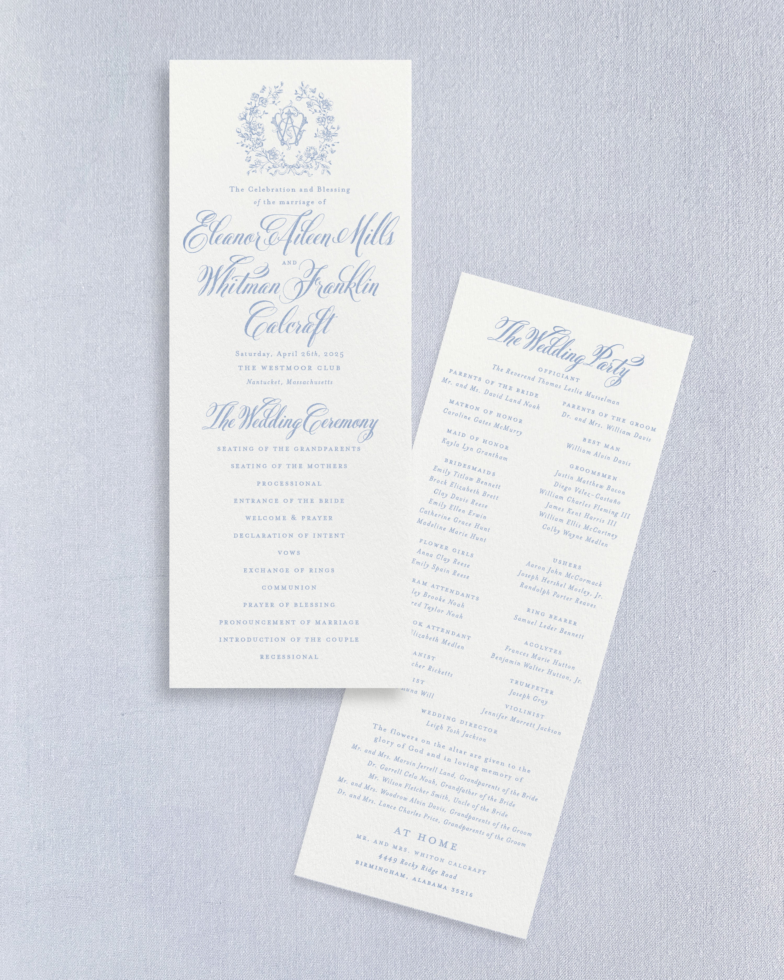 Program Sizes Best paper for wedding programs | Beachweddingtips.com
