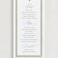 Eloise Seated Dinner Menus