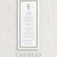 Eloise Seated Dinner Menus