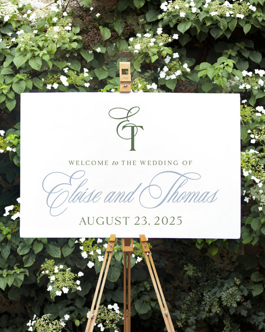 Eloise Welcome Sign Digital File