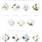 Botanical Envelope Liners
