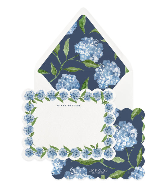 Hydrangea Note Set