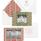 Red and Green Joyeux Noel Christmas Card