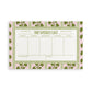 Pink Palms Weekly Agenda Notepad