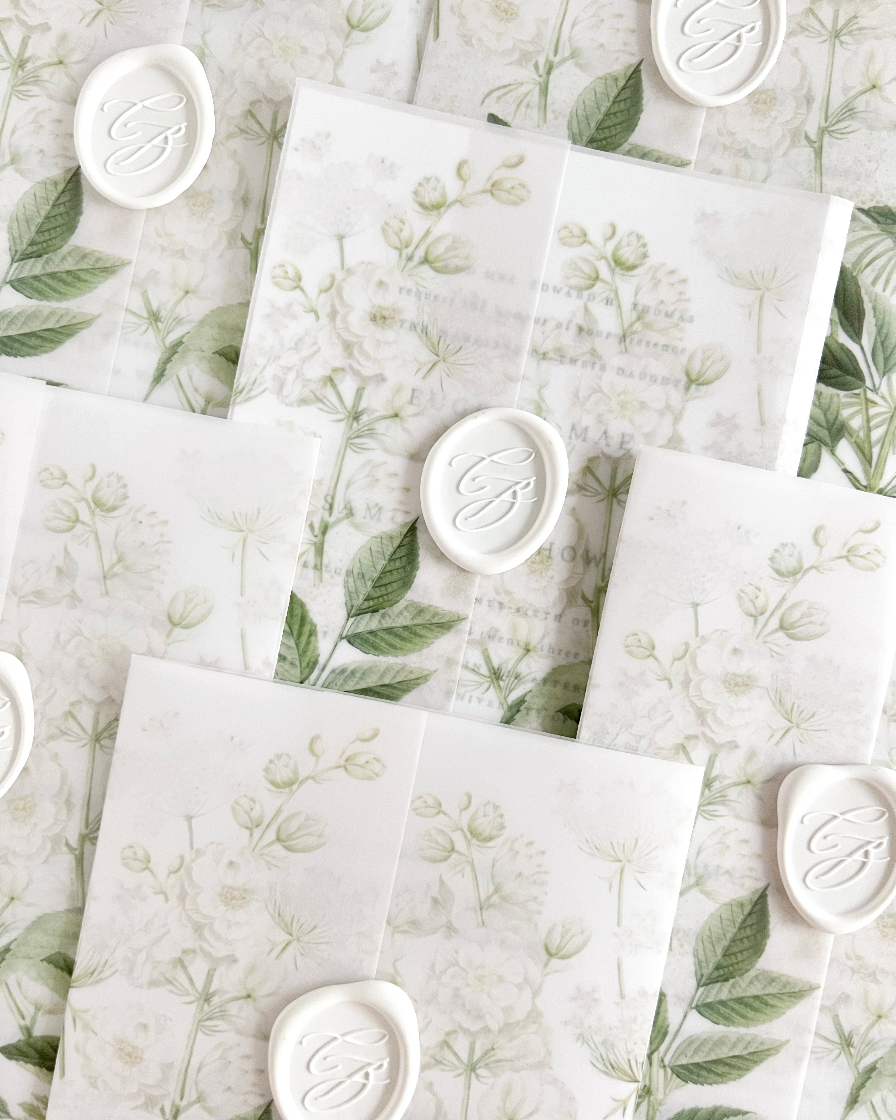 Tree Toile Vellum Cover – Empress Stationery