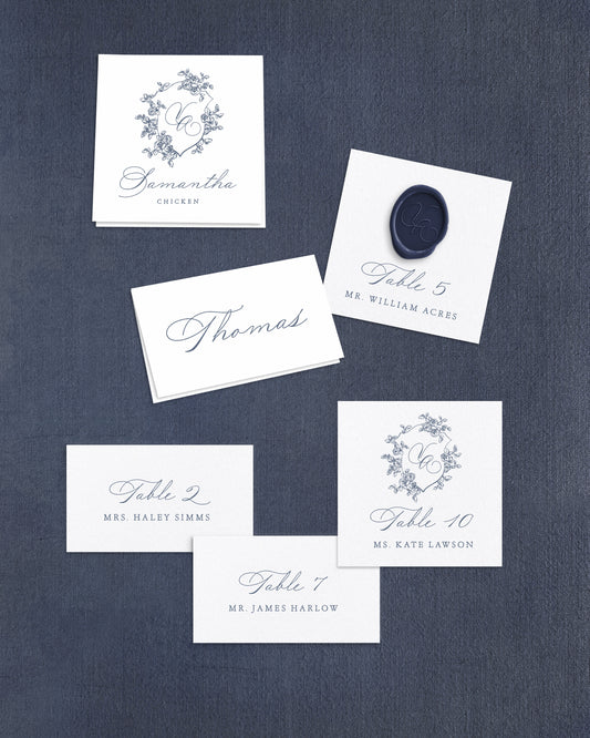 Vivienne Escort and Place Cards