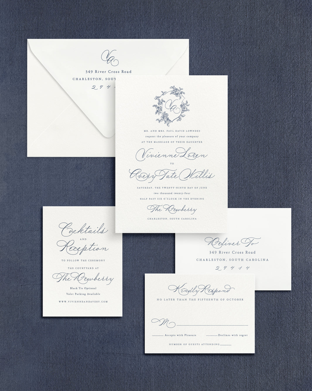 The Vivienne Suite – Empress Stationery