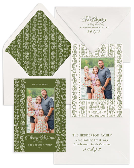 Lowcountry Lace Christmas Card