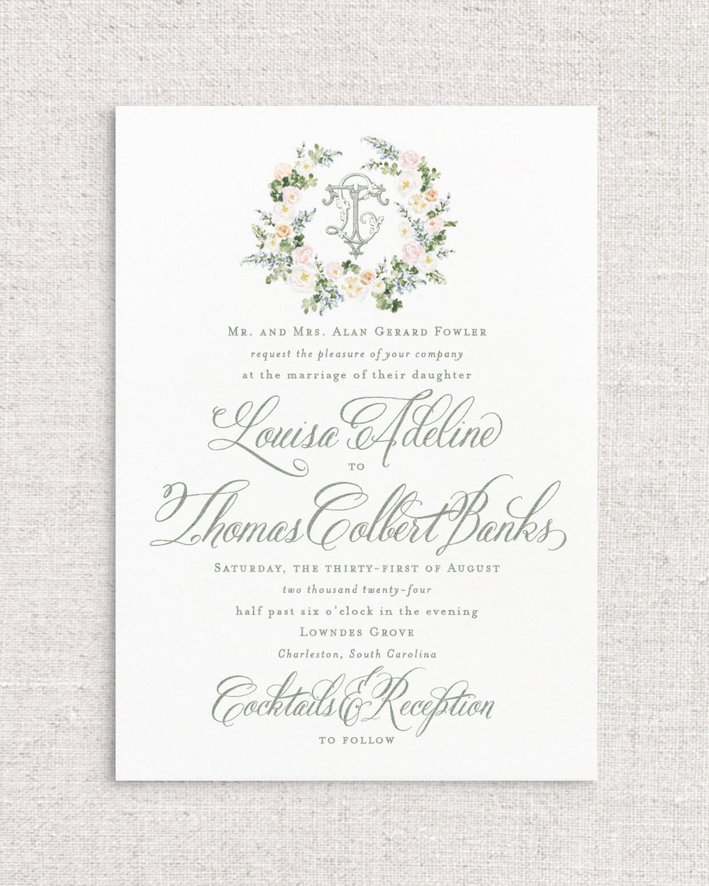 Louisa Four-Piece Suite – Empress Stationery