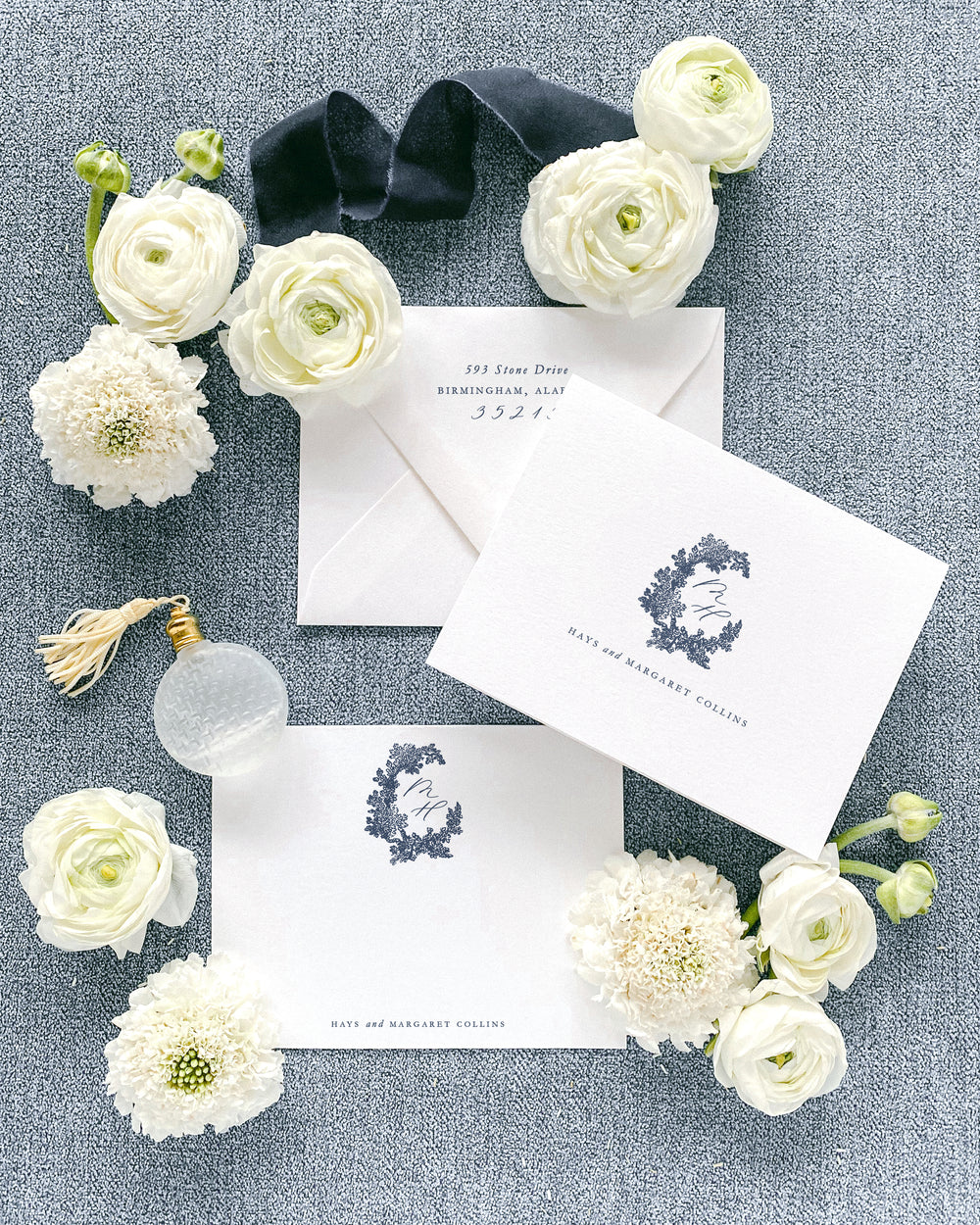 Margaret Thank You Cards – Empress Stationery