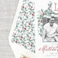 Mistletoe and Holly Christmas Card